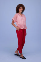 Faro blouse red - Nathalie Vleeschouwer