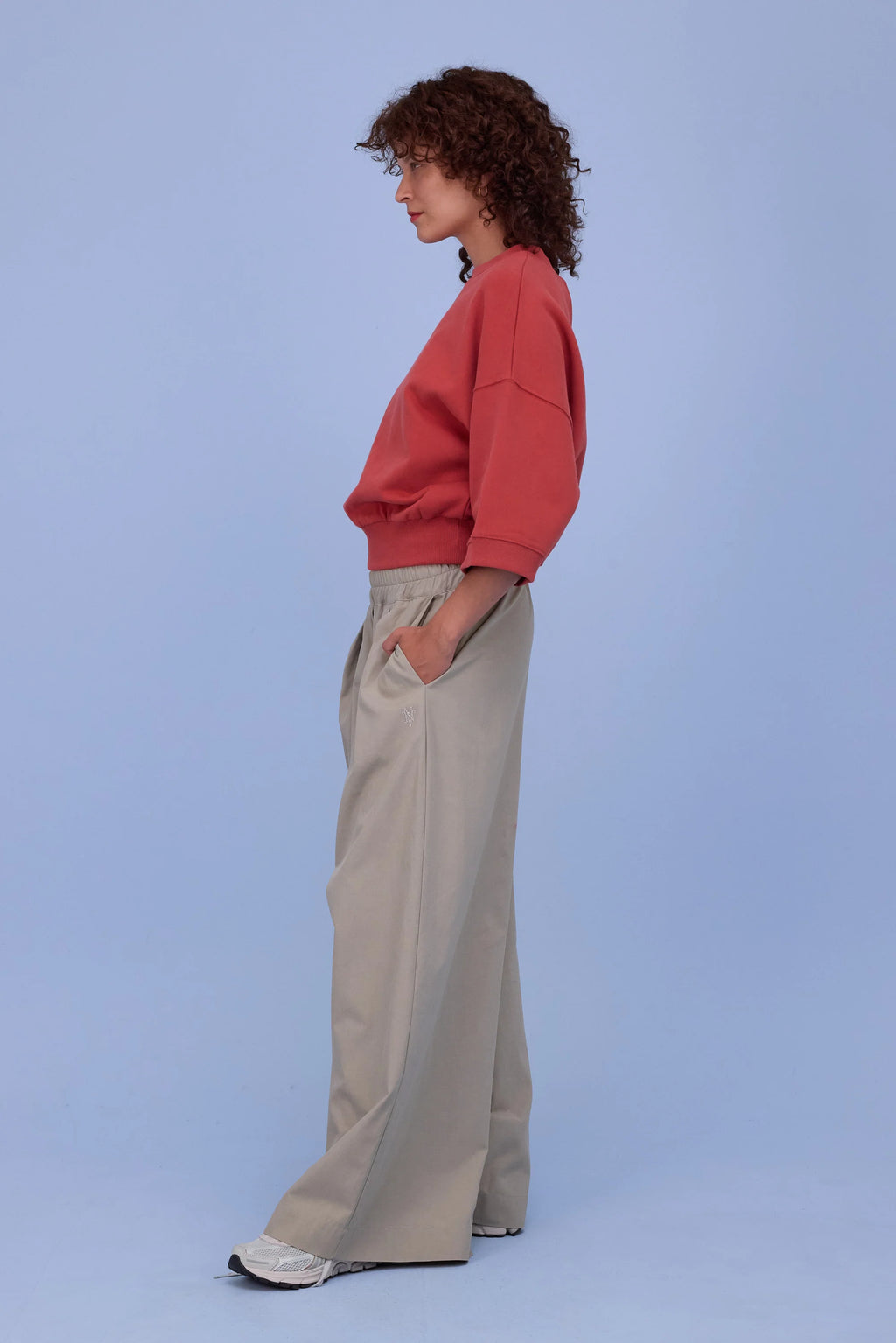 Hibiscus sweater bossa nova - Nathalie Vleeschouwer
