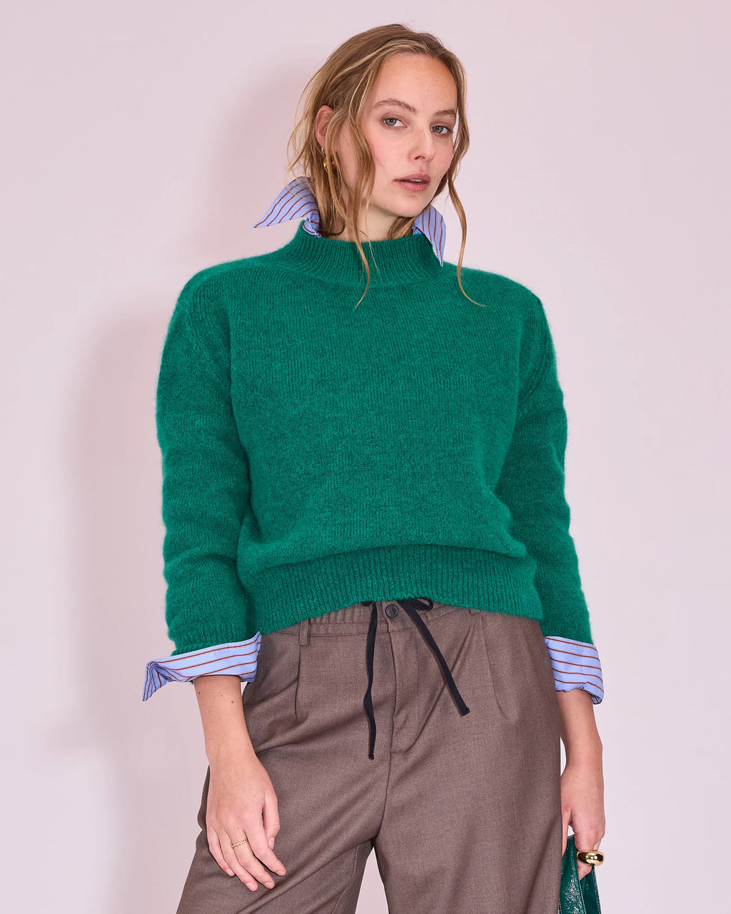 Junea trui emerald - Nathalie Vleeschouwer