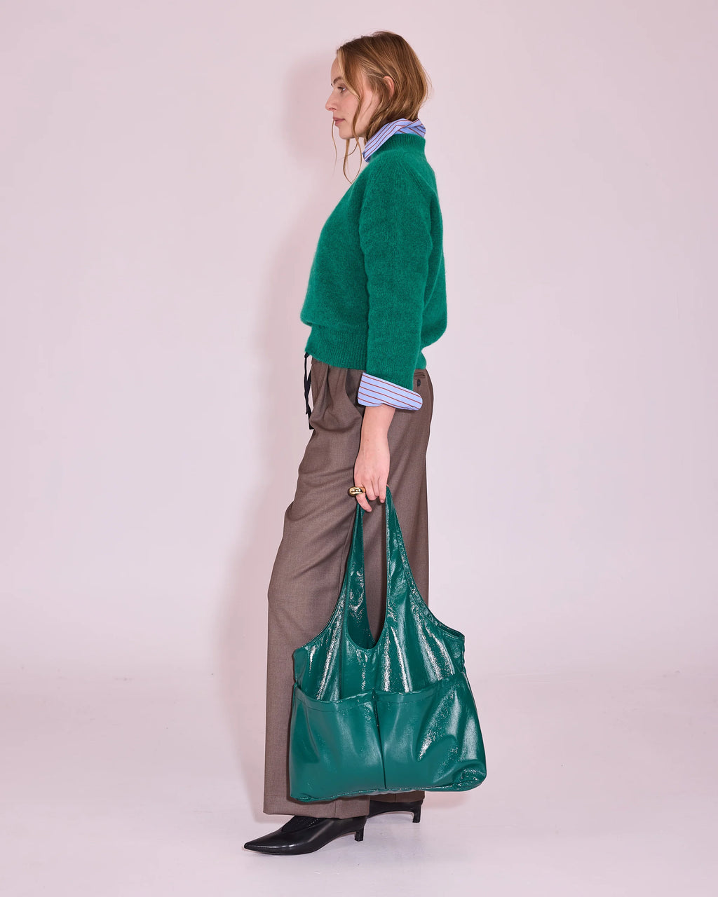Junea trui emerald - Nathalie Vleeschouwer