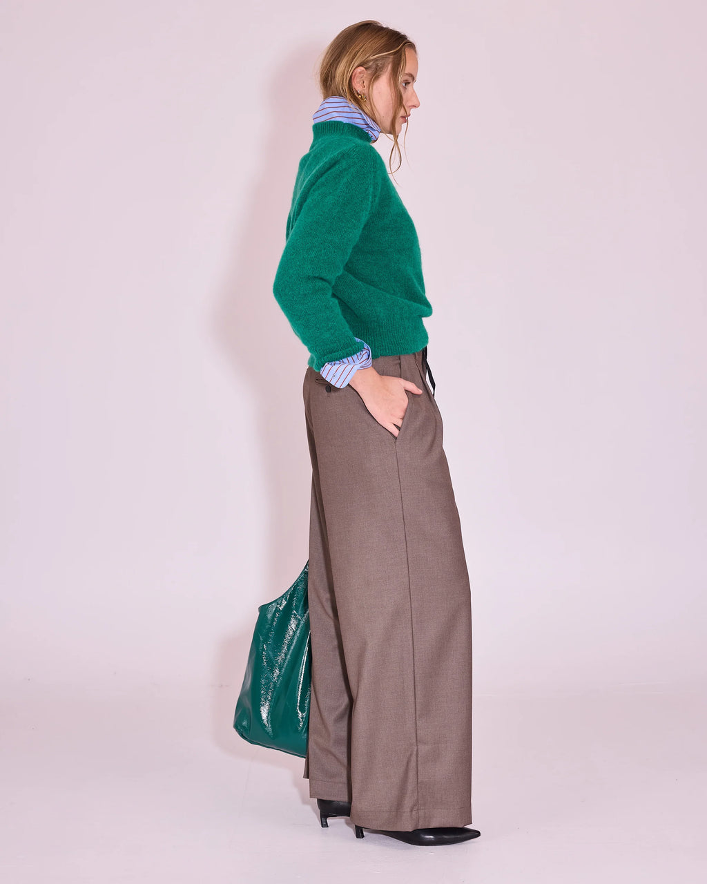 Junea trui emerald - Nathalie Vleeschouwer