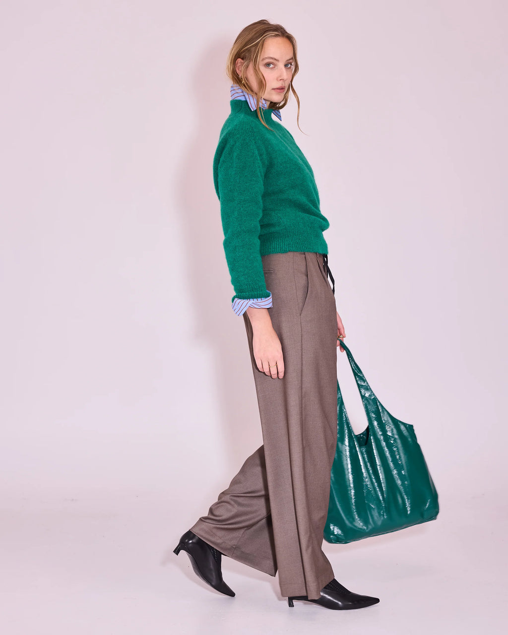 Junea trui emerald - Nathalie Vleeschouwer