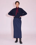 Jena trui midnignt blue - Nathalie Vleeschouwer
