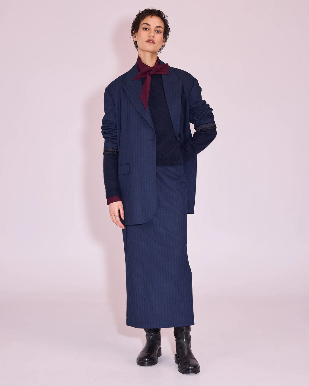 Jena trui midnignt blue - Nathalie Vleeschouwer