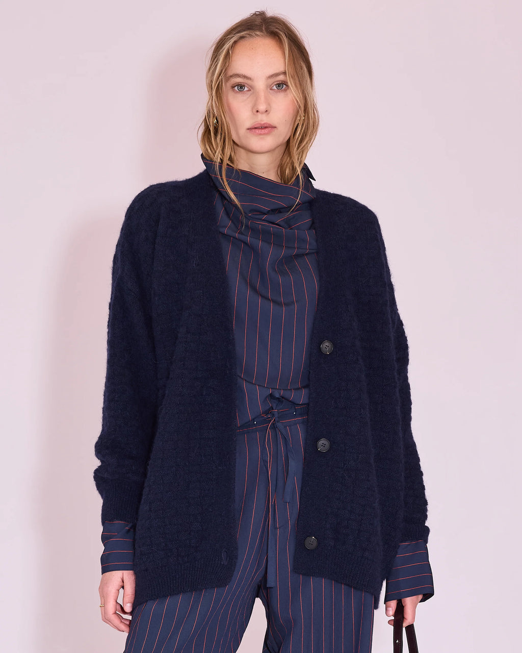Jasa cardigan midnight blue - Nathalie Vleeshouwer