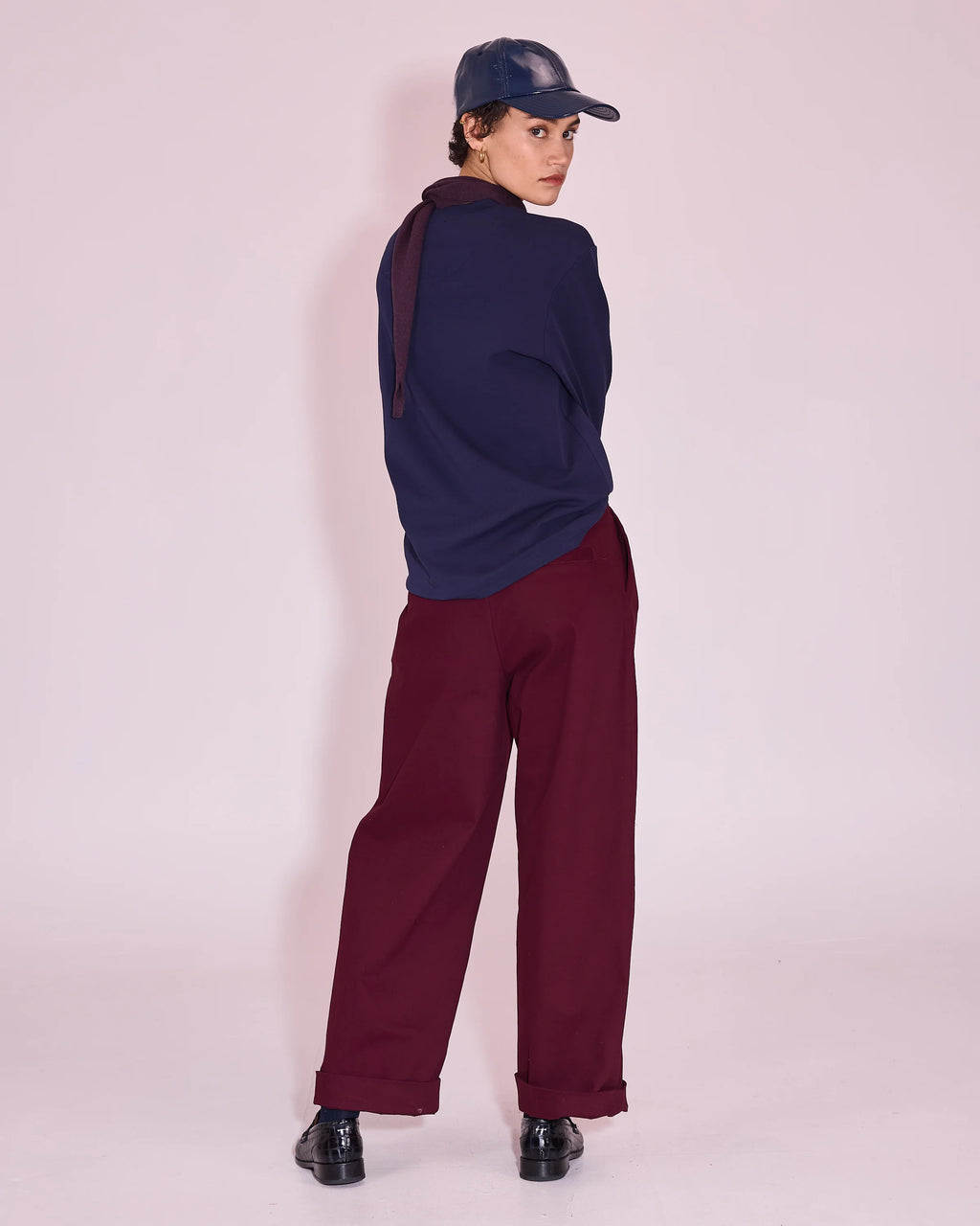 Justo broek merlot - Nathalie Vleeschouwer