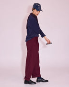 Justo broek merlot - Nathalie Vleeschouwer