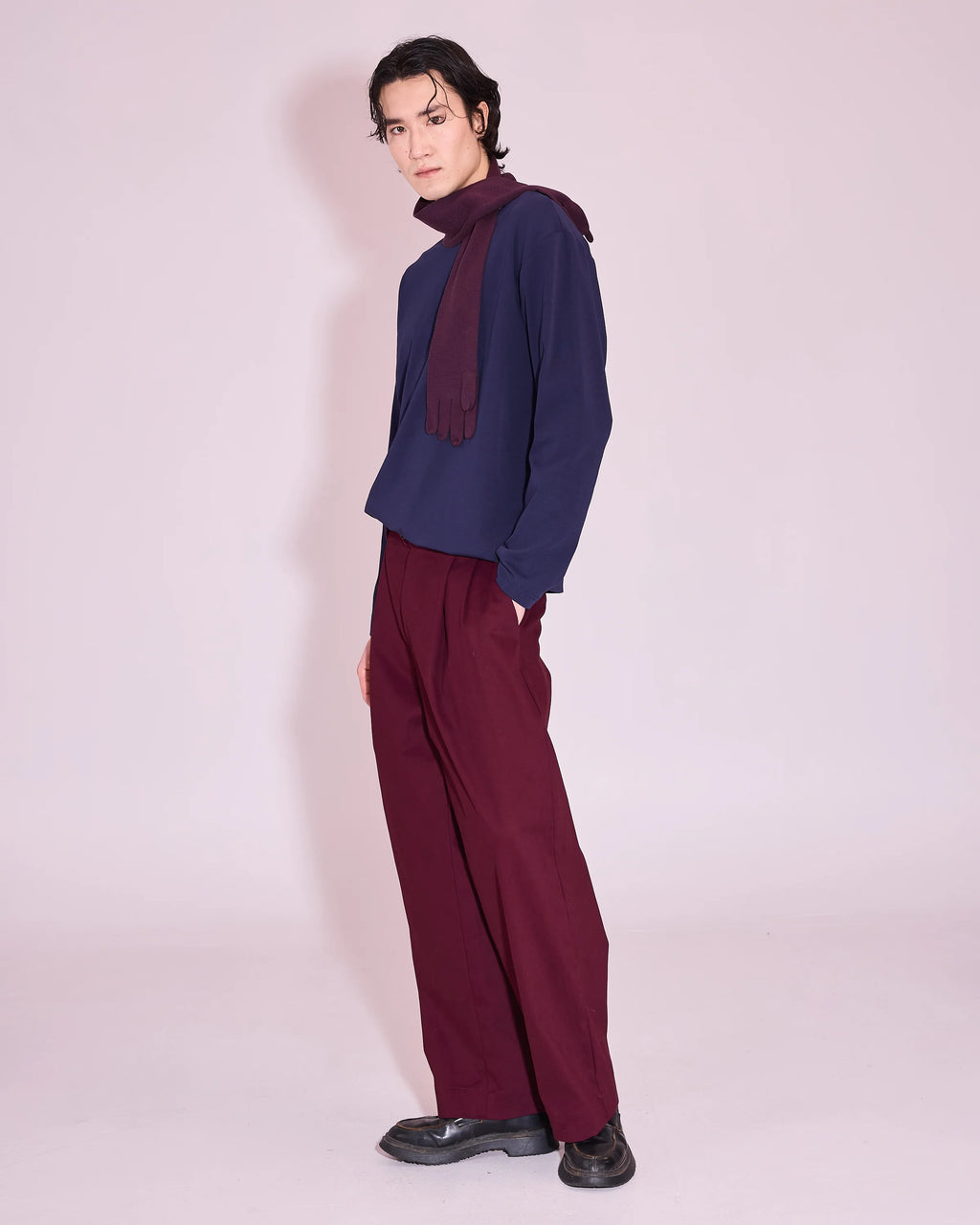 Justo broek merlot - Nathalie Vleeschouwer