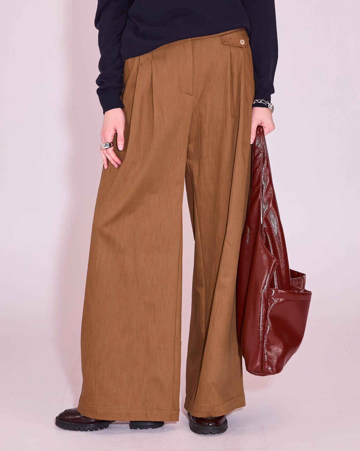 Guy broek bronze brown - Nathalie Vleeschouwer