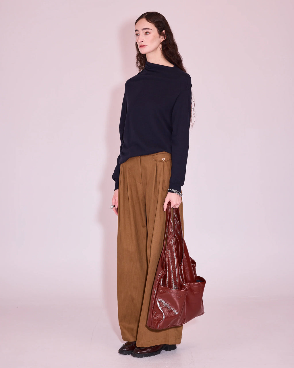 Guy broek bronze brown - Nathalie Vleeschouwer