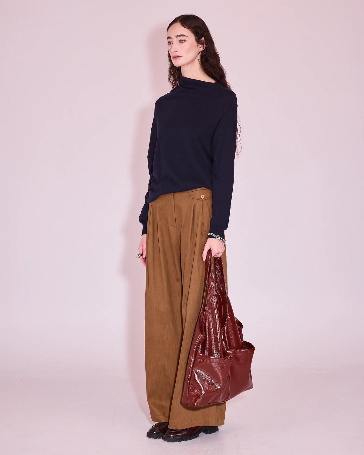 Guy broek bronze brown - Nathalie Vleeschouwer