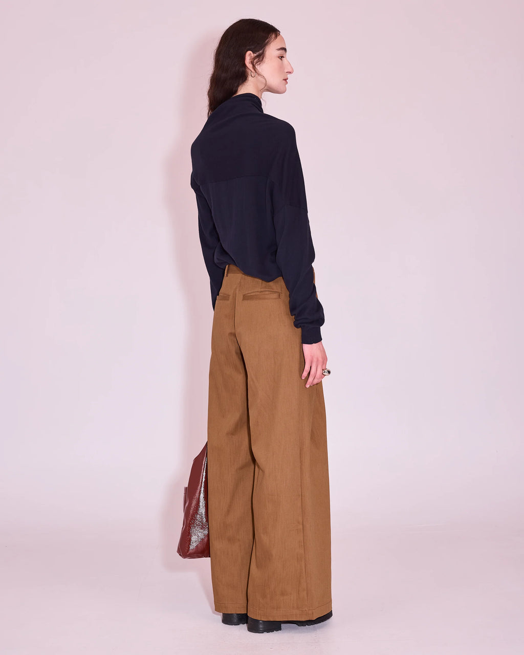 Guy broek bronze brown - Nathalie Vleeschouwer
