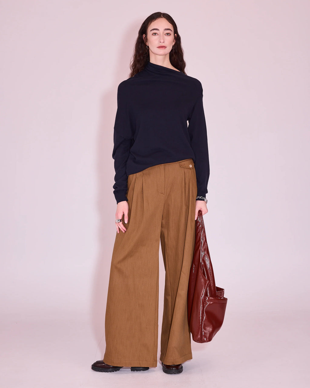 Guy broek bronze brown - Nathalie Vleeschouwer
