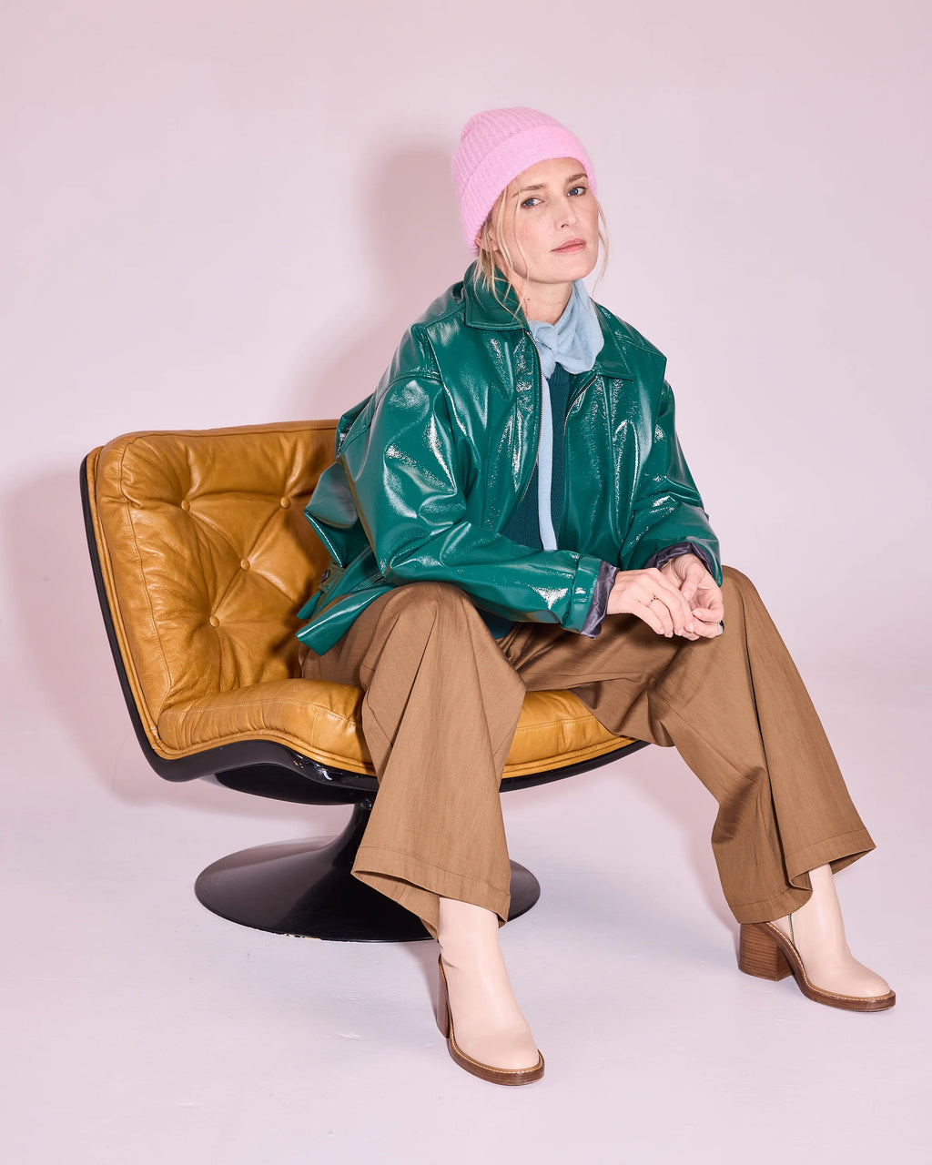 Guy broek bronze brown - Nathalie Vleeschouwer