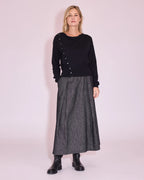 Joplin rok antraciet - Nathalie Vleeschouwer