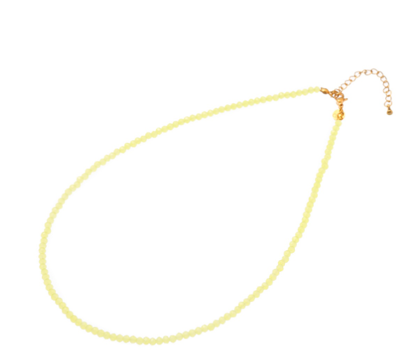 Beads halsketting lemon - Day & Eve