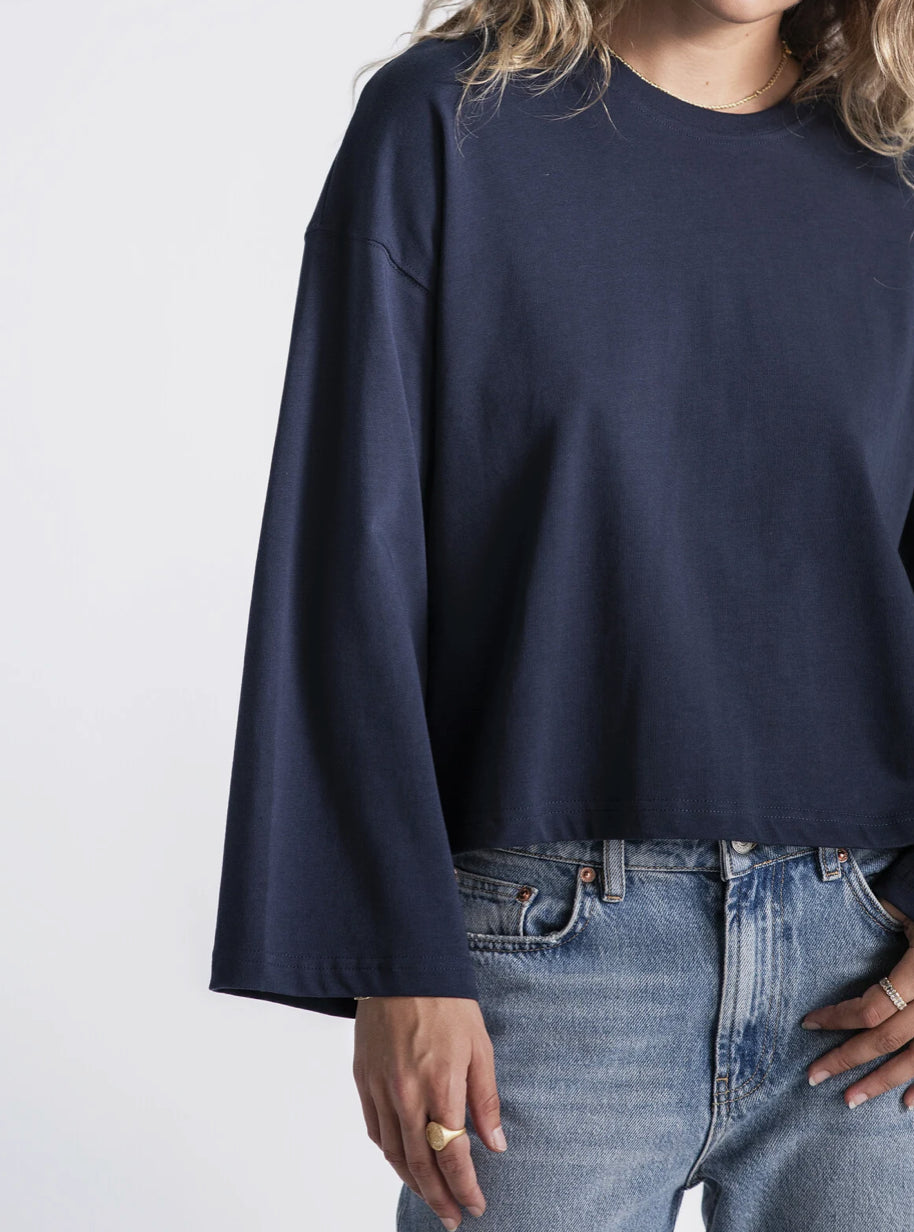 Aline T-shirt lange mouwen - Les Soeurs