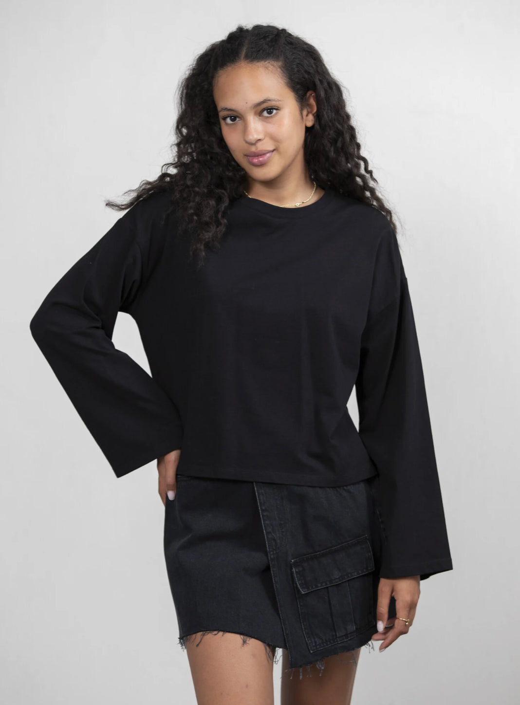 Aline T-shirt lange mouwen - Les Soeurs