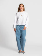 Aline t-shirt white - Les Soeurs