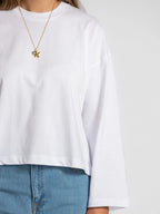 Aline t-shirt white - Les Soeurs