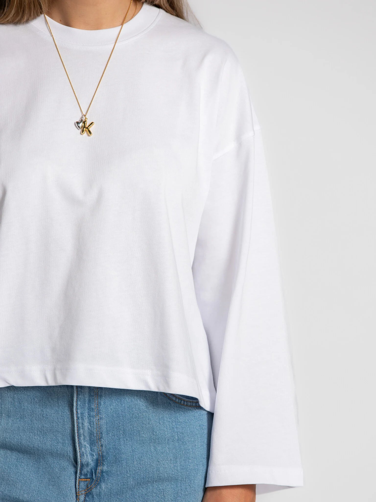 Aline t-shirt white - Les Soeurs