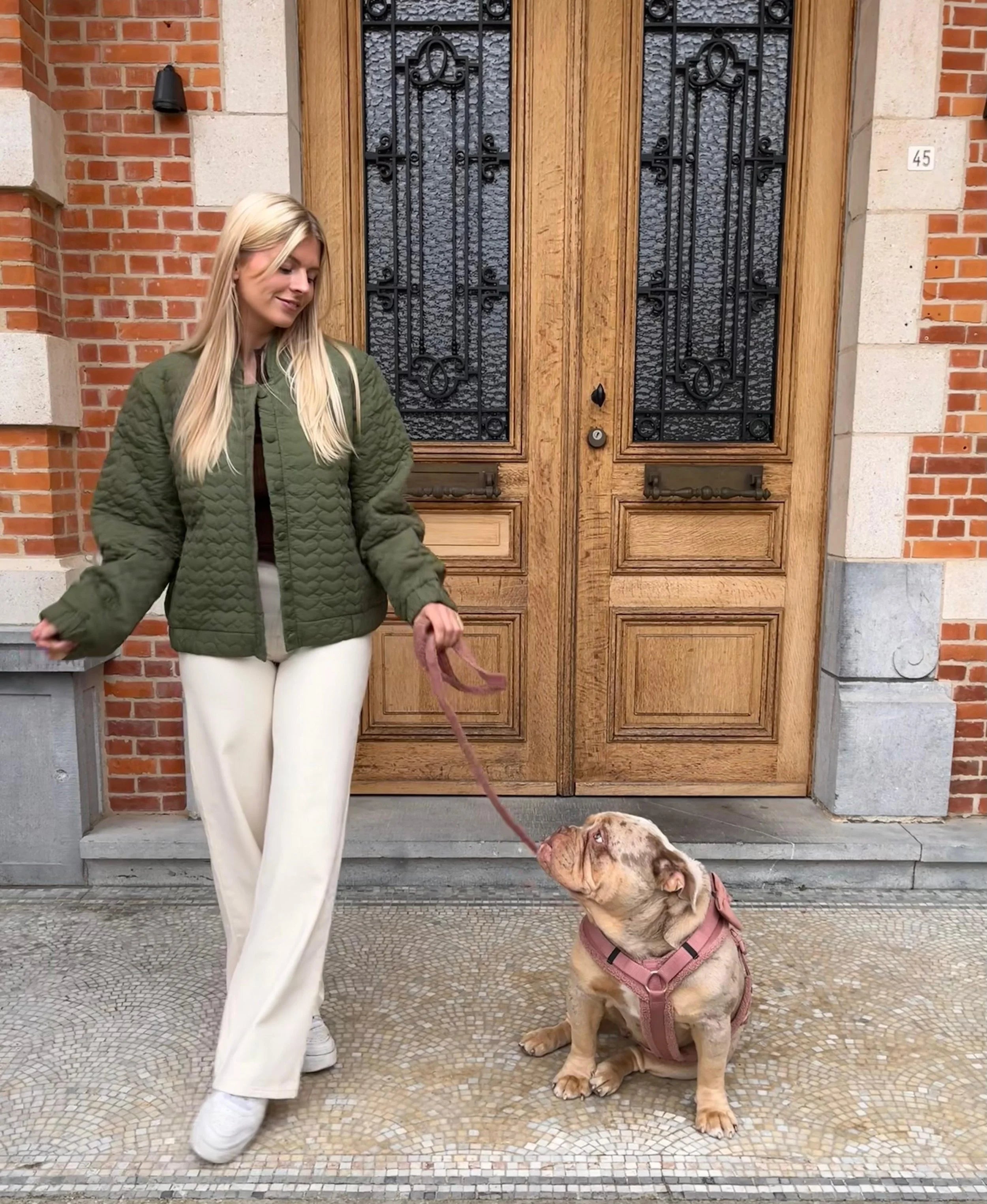 Lea jasje met hartjes