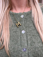 Flo vest (groen-zwart-blauw)