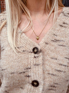 Lucie vest met knopen