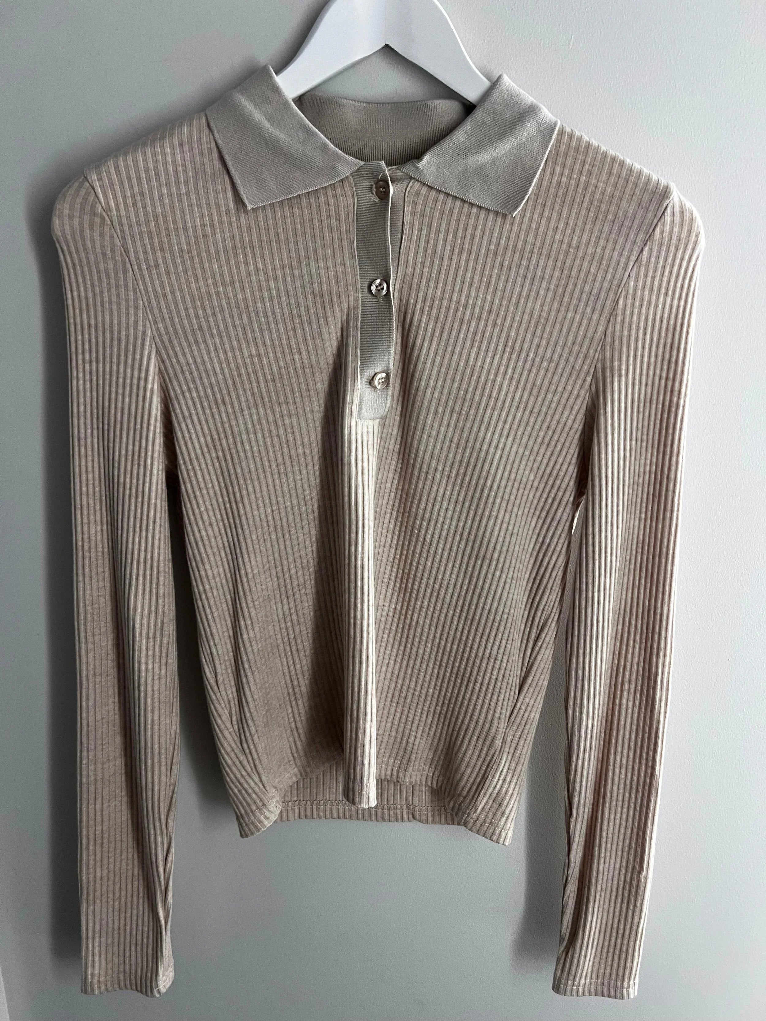 Vika polo met lange mouwen