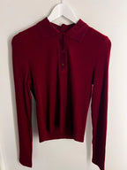 Vika polo met lange mouwen