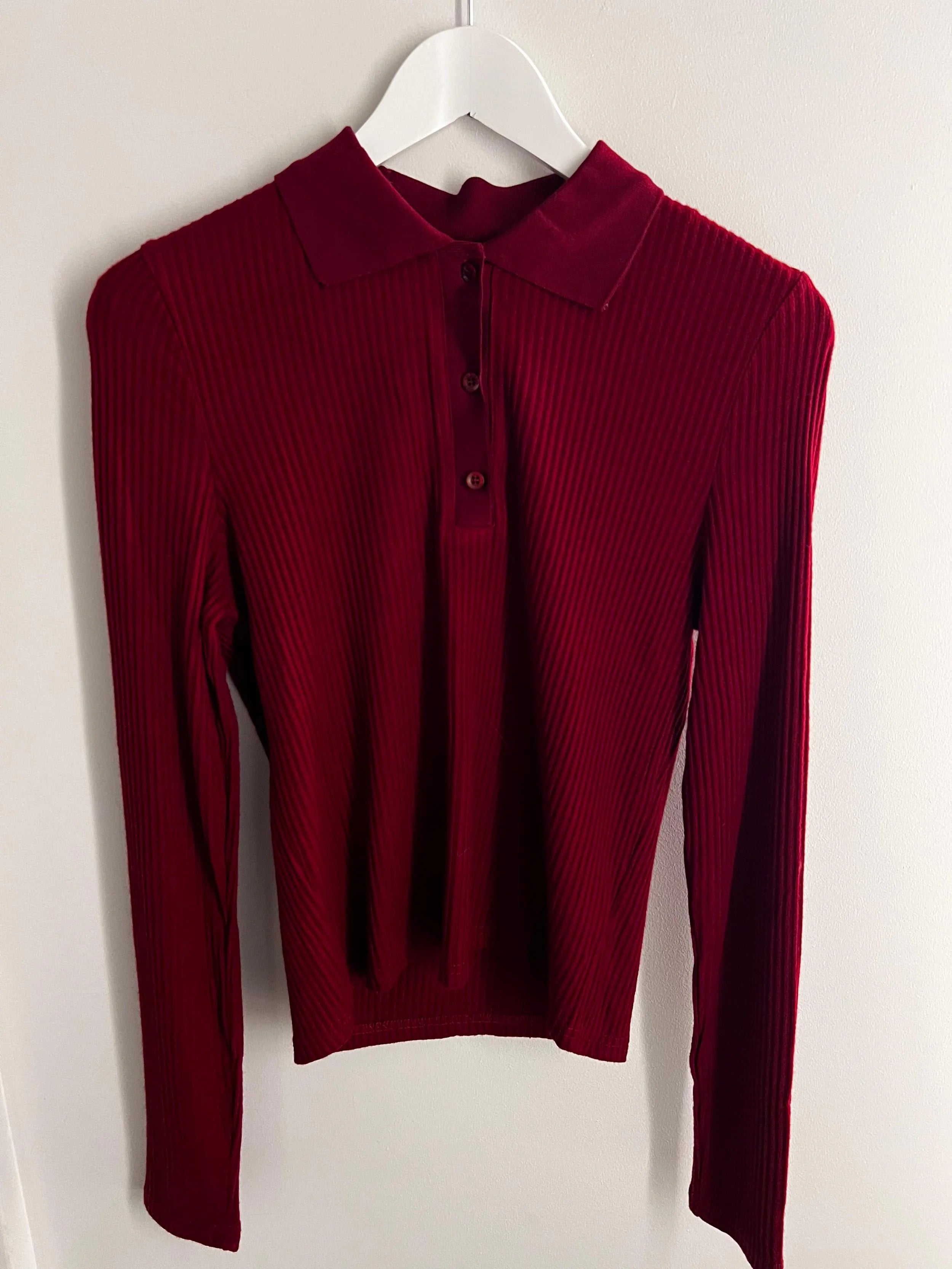 Vika polo met lange mouwen