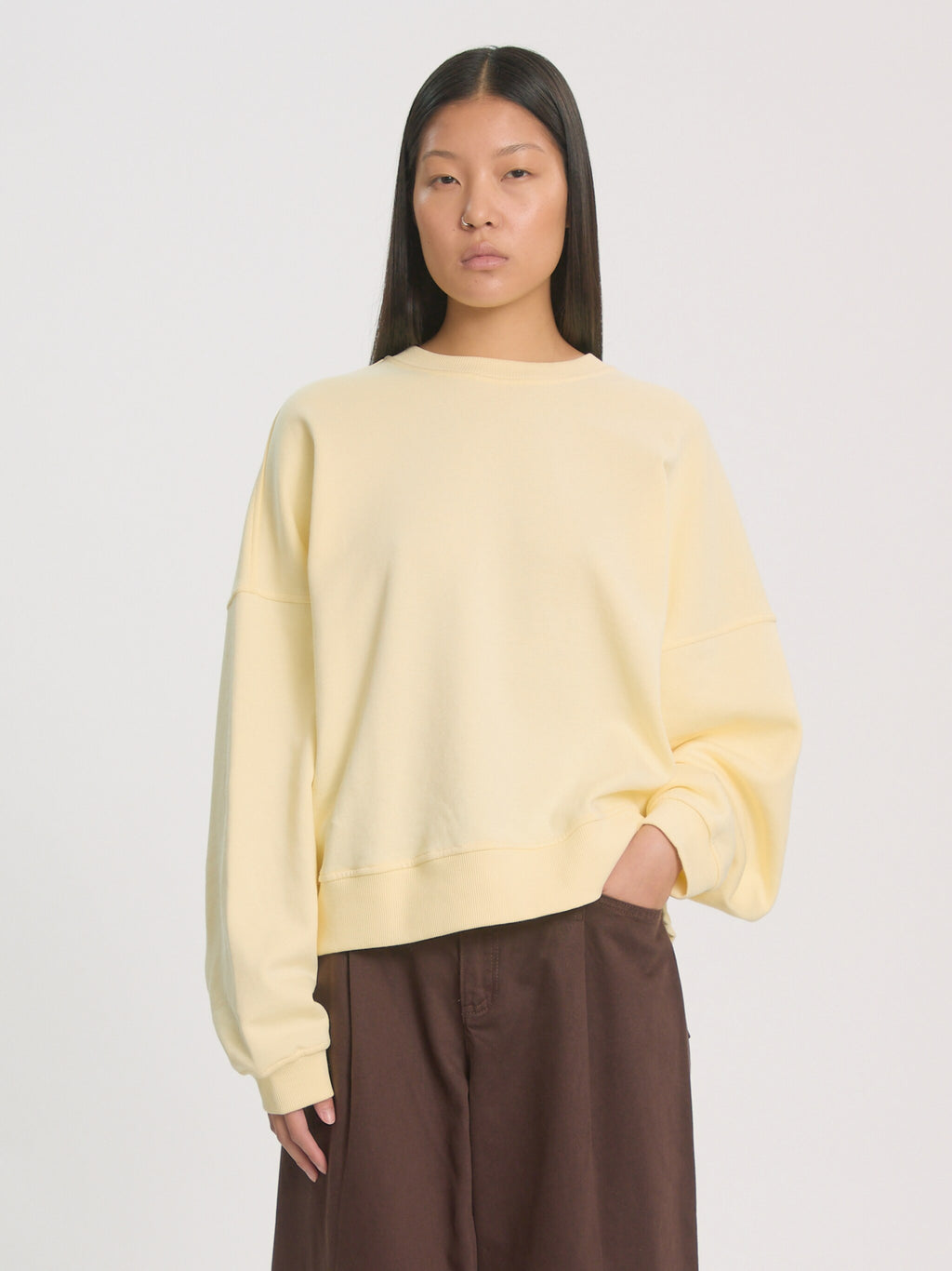 Emielia Pullover Flanell - Bearbeitet