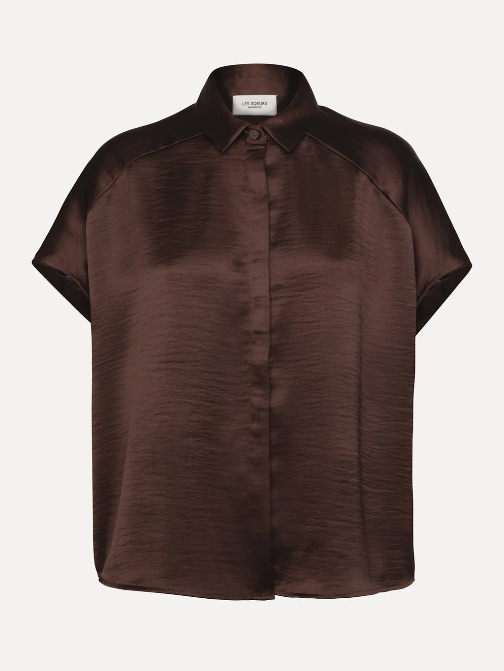 Aiko blouse brown - Les Soeurs