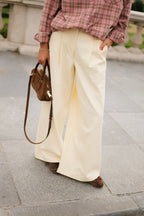 Pantalon Rose jaune beurre - Les Jumelles
