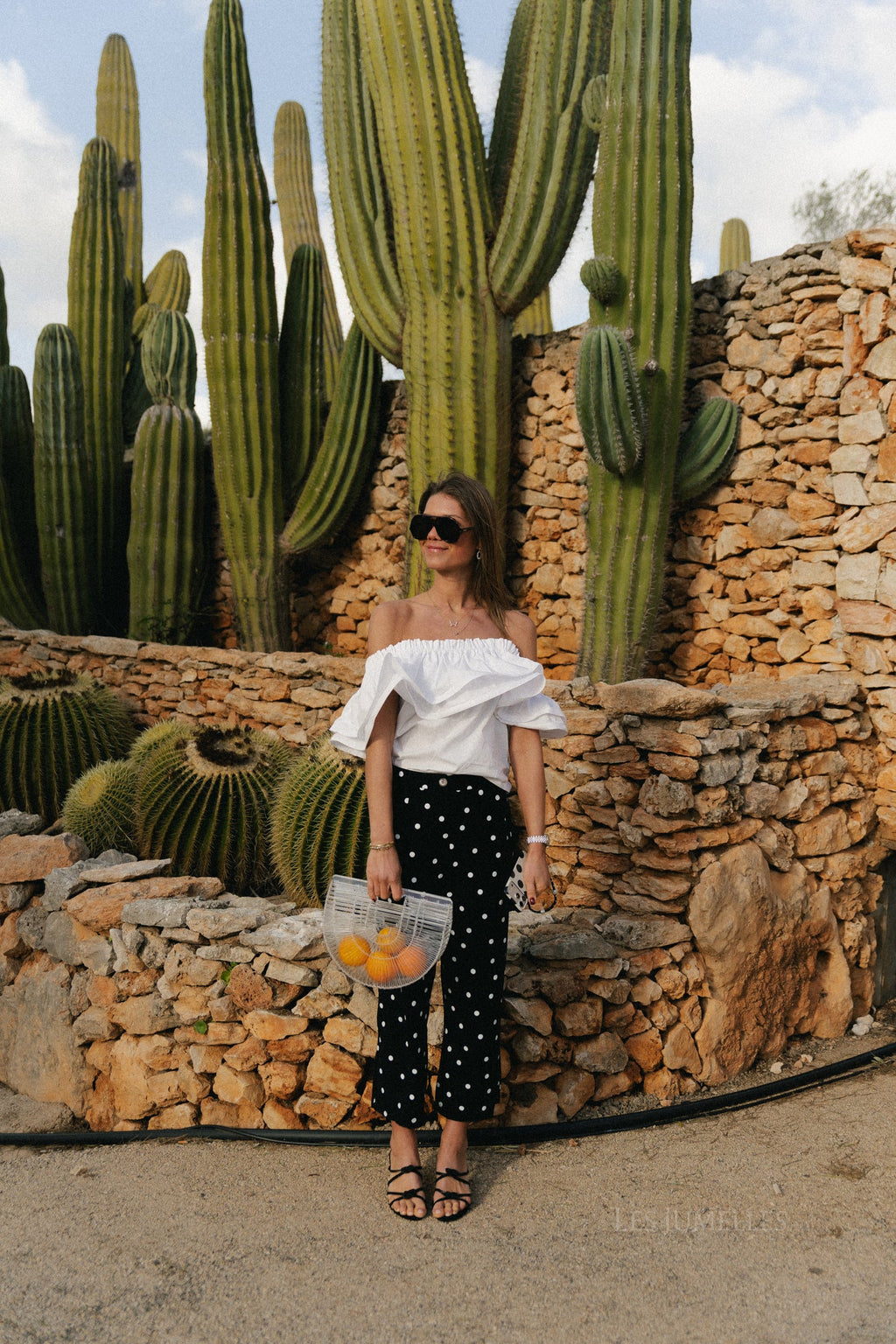 Rhea top white - Les Jumelles
