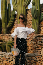 Rhea top white - Les Jumelles