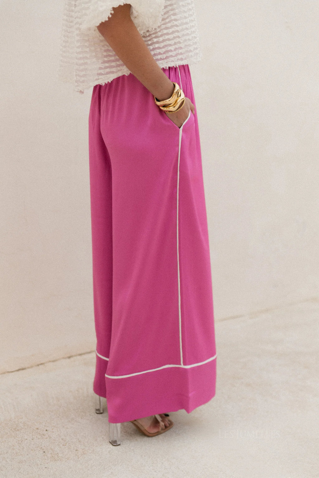 Avril broek roze - Les Jumelles