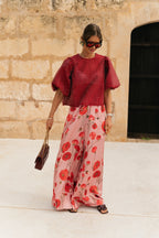 Charlotte blouse mauvewood - Les Jumelles