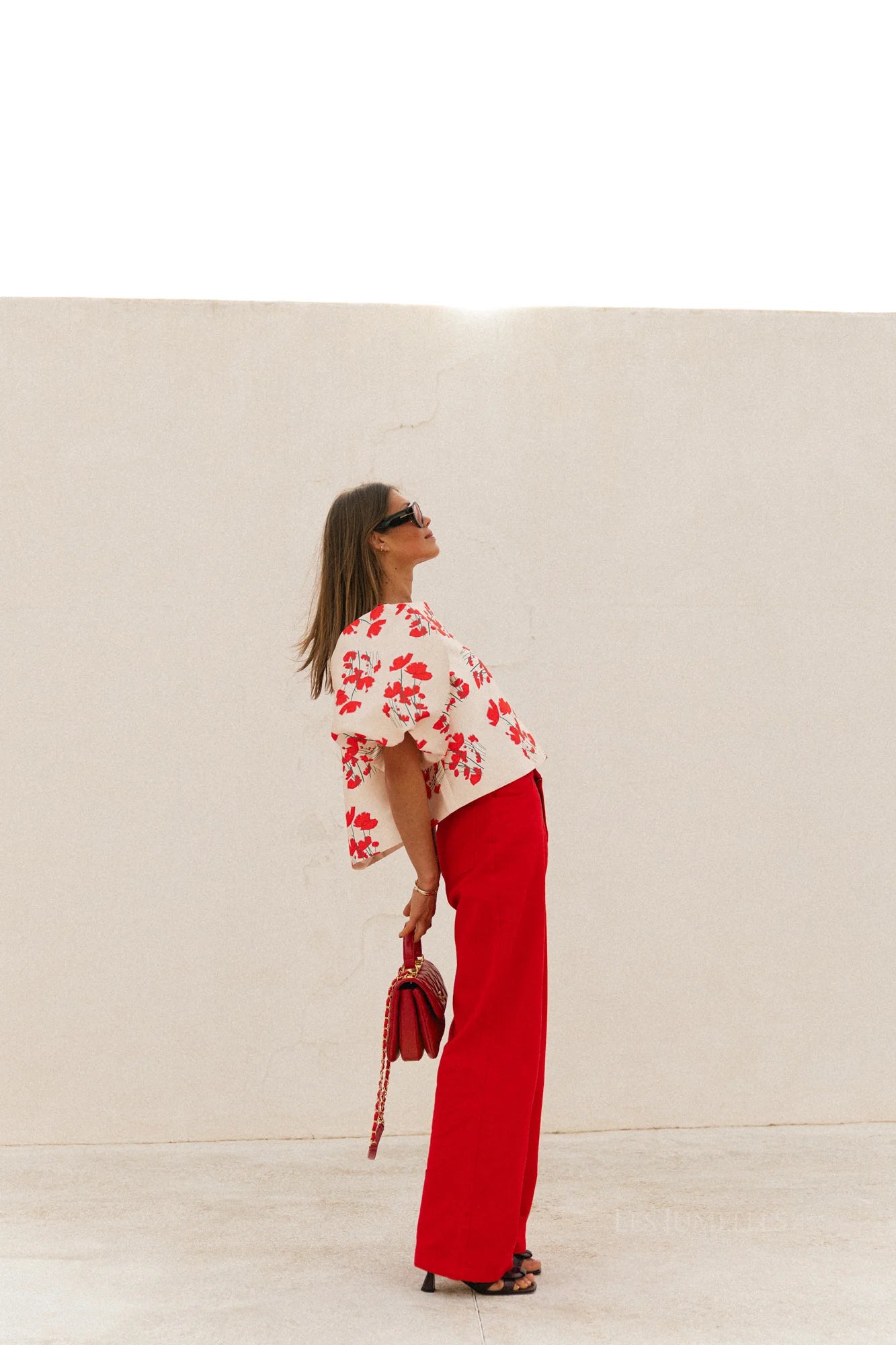 Charlotte blouse multi  - Les Jumelles
