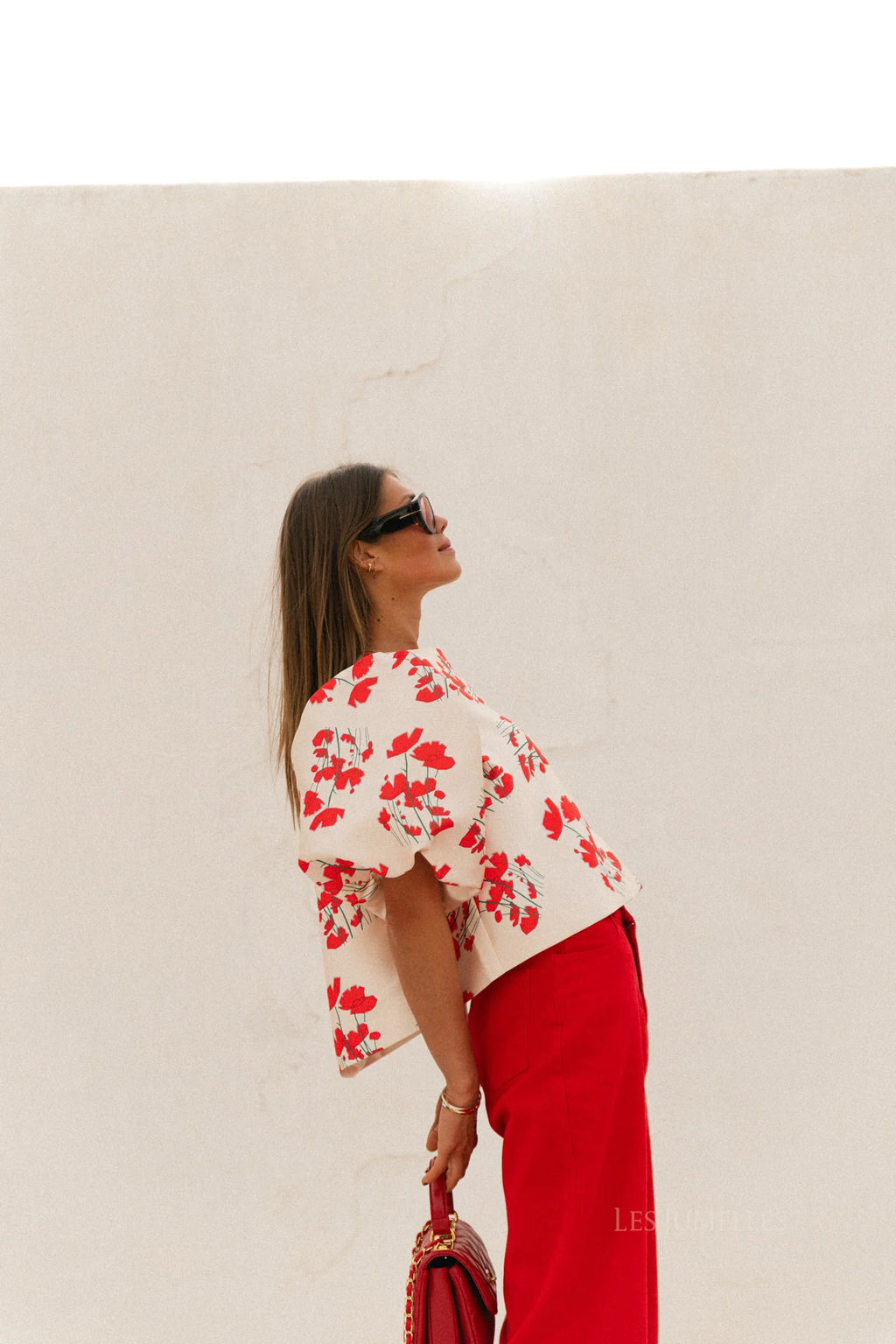 Charlotte blouse multi  - Les Jumelles