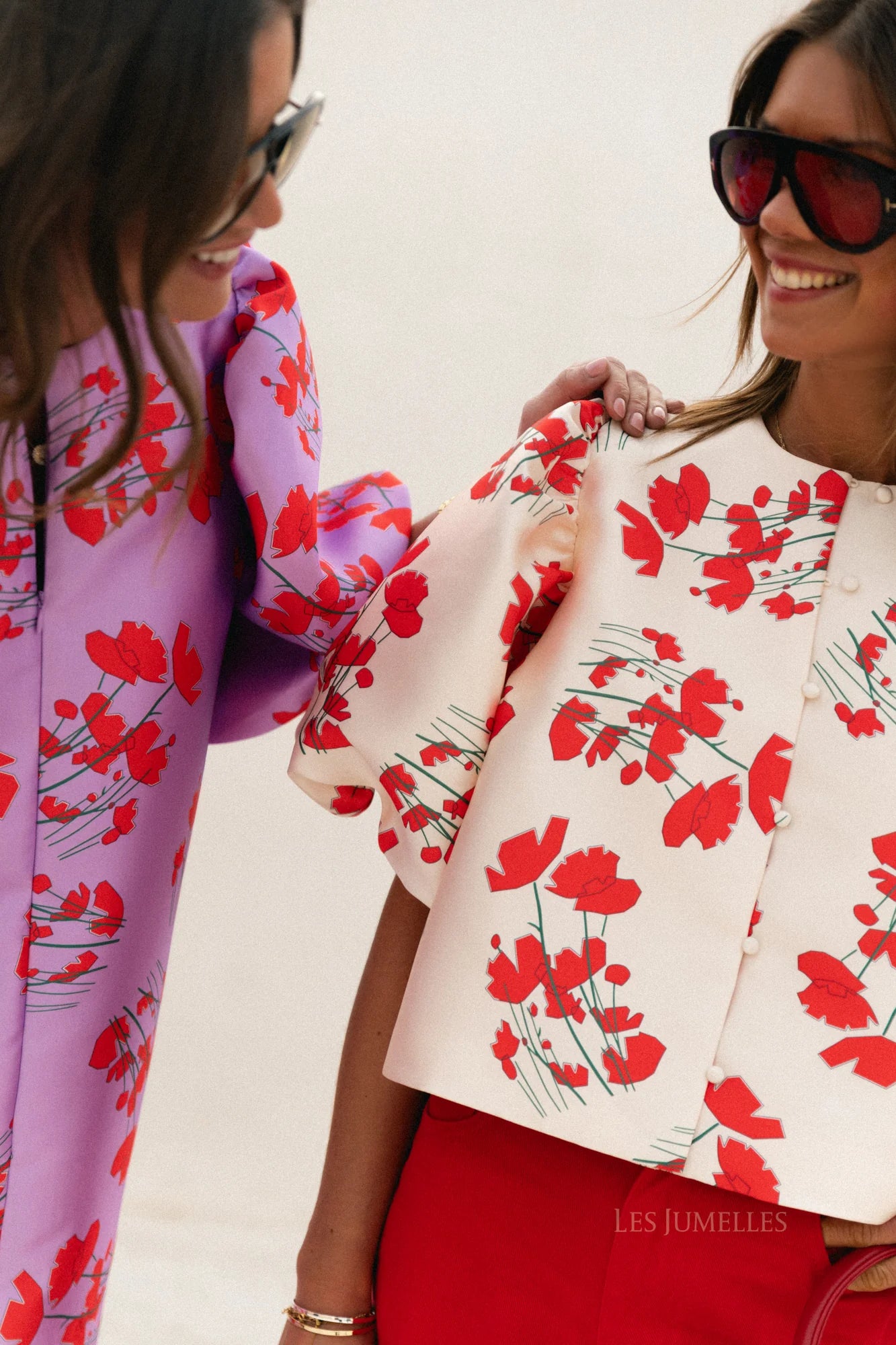 Charlotte blouse multi  - Les Jumelles