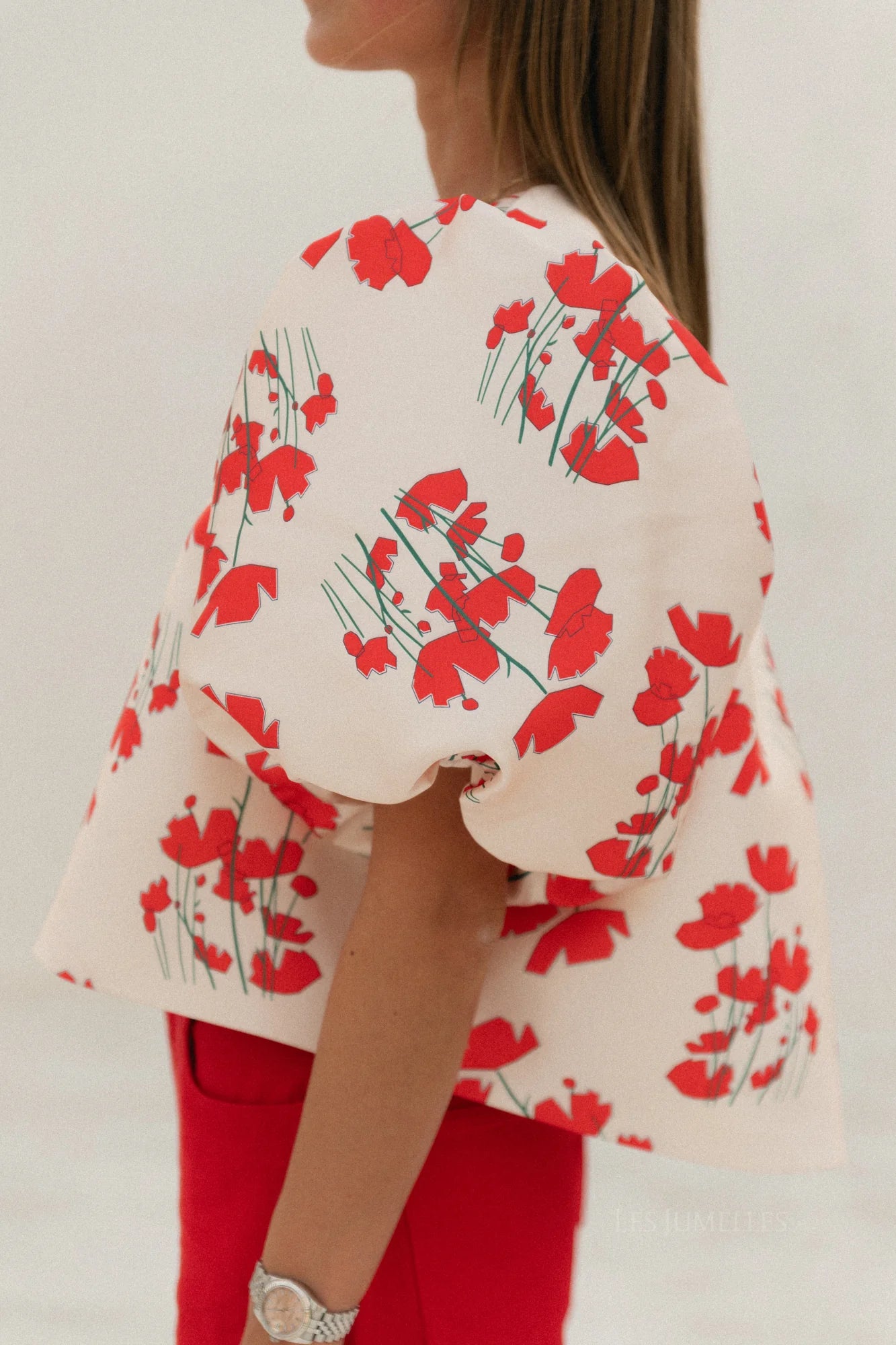 Charlotte blouse multi  - Les Jumelles