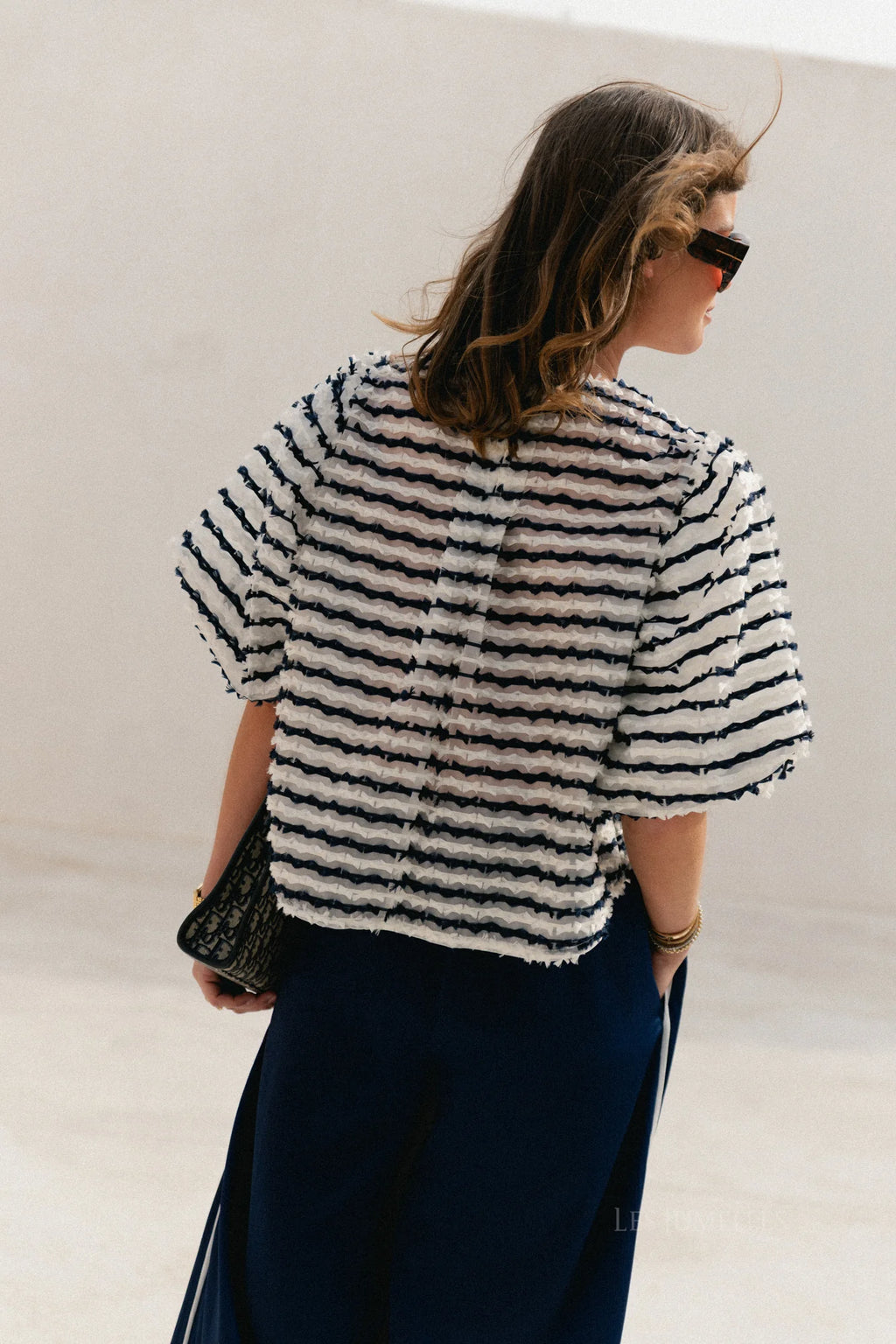 Charlotte blouse stripes - Les Jumelles