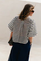 Charlotte blouse stripes - Les Jumelles