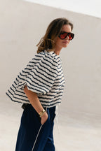 Charlotte blouse stripes - Les Jumelles