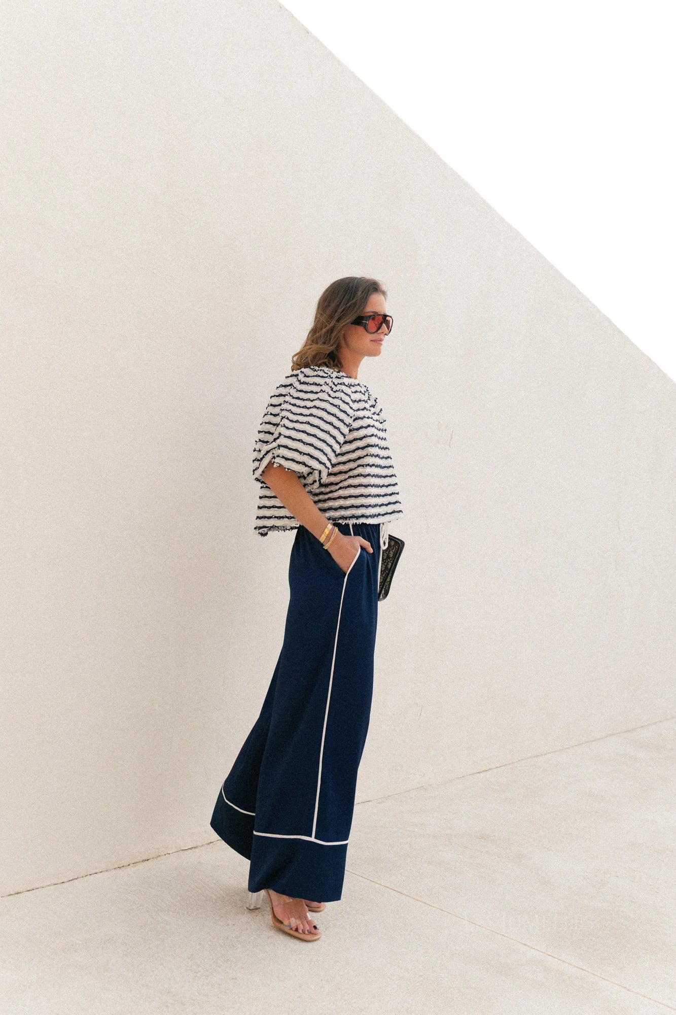 Charlotte blouse stripes - Les Jumelles