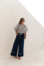 Charlotte blouse stripes - Les Jumelles