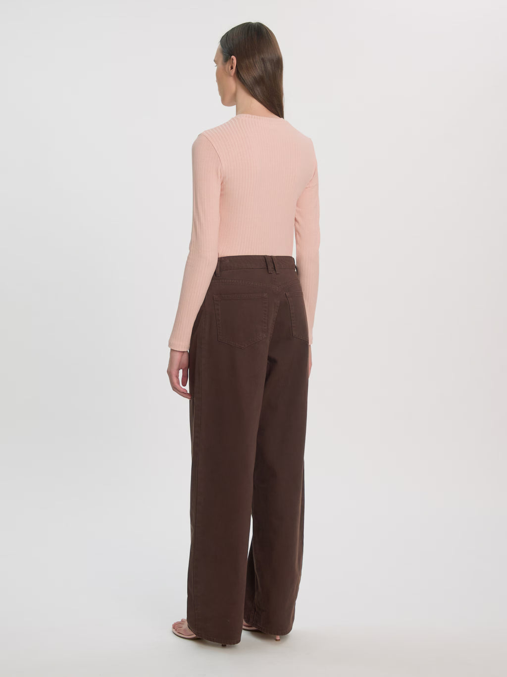 Leighton jeans black coffee - Edited