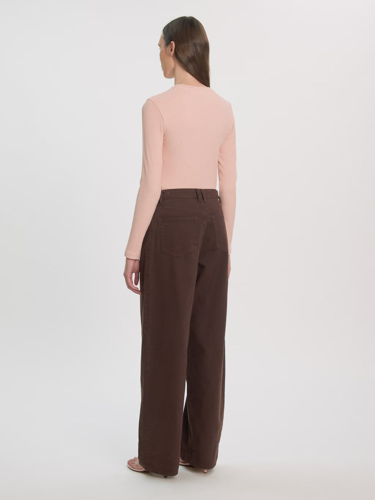Leighton jeans black coffee - Edited