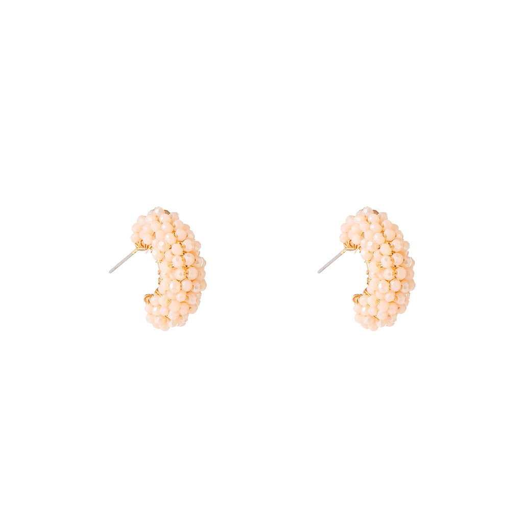 Soft glow nude oorbellen - Day & Eve